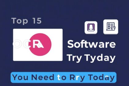 Scan smarter: 15 ocr tools that save time